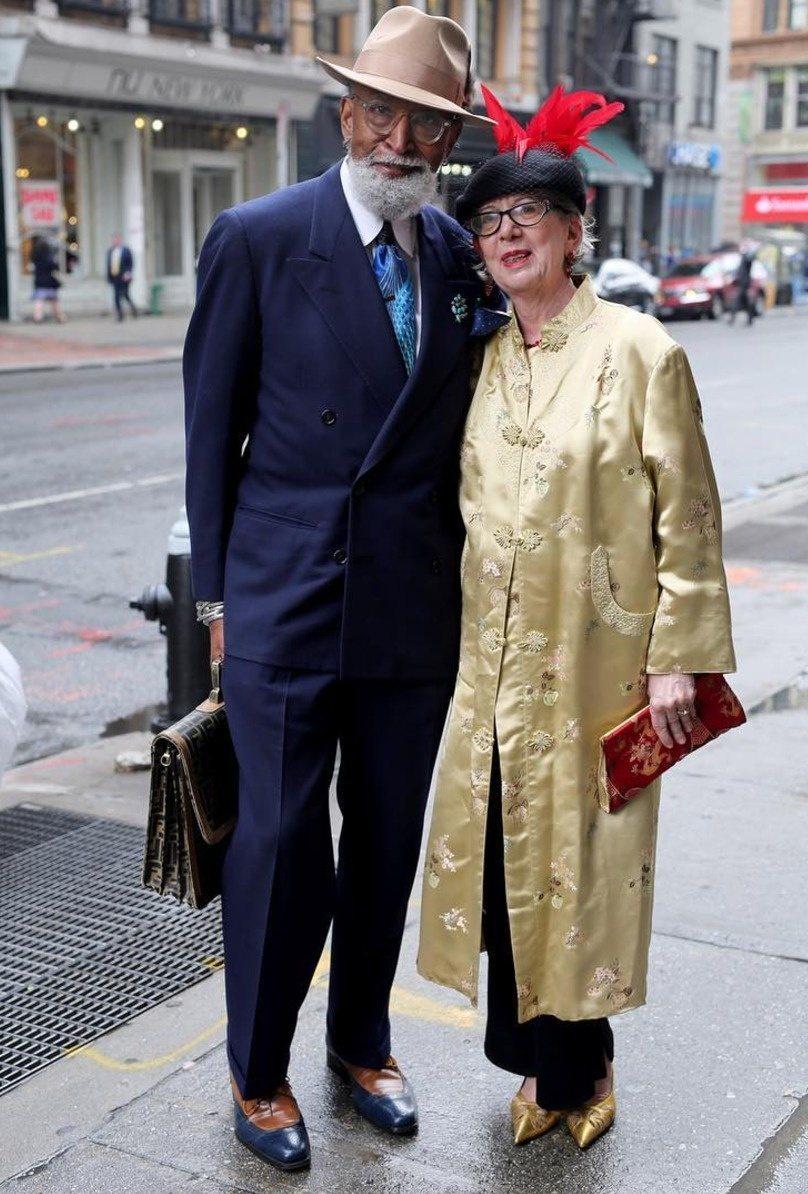 Самые стильные пожилые пары
