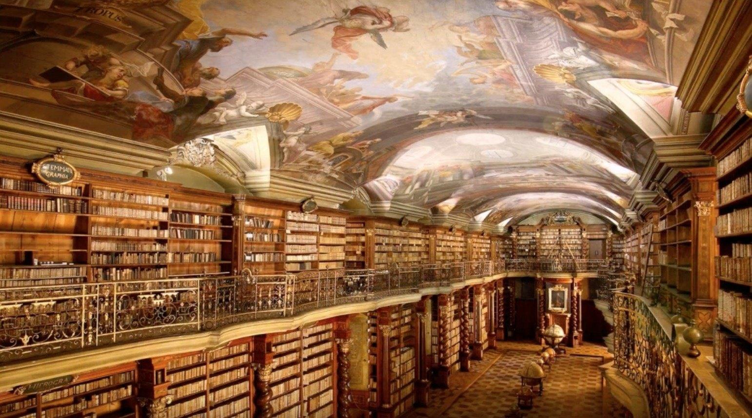 библиотека в Праге