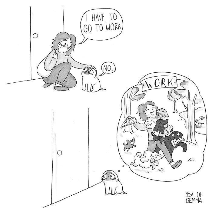 комиксы о собаке
