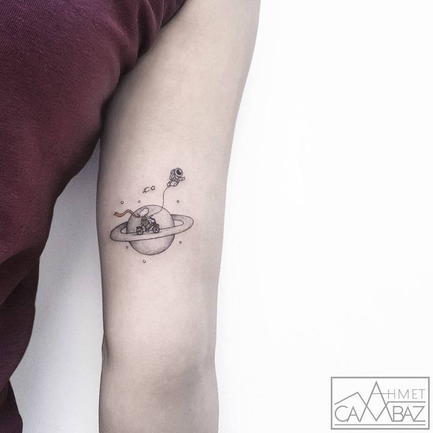Татуировки в минималистском стиле