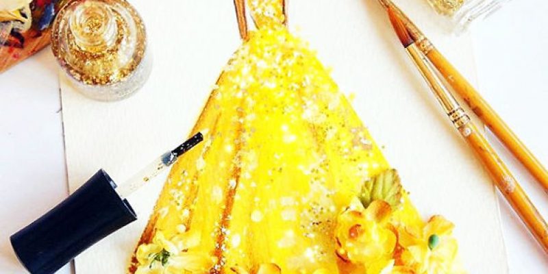 Фэшн картины лаком для ногтей
