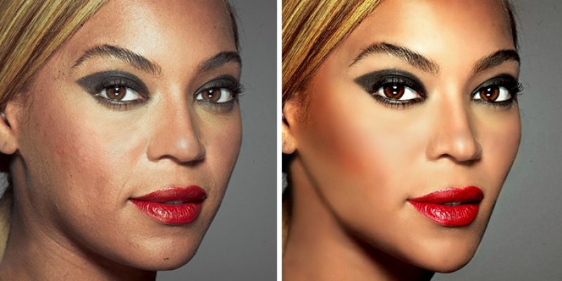10 знаменитостей до и после Photoshop