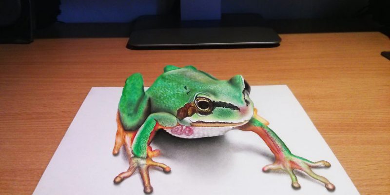 3D рисунки, которые кажутся реальностью