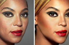 10 знаменитостей до и после Photoshop