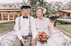 Свадебная фотосессия 60 лет спустя